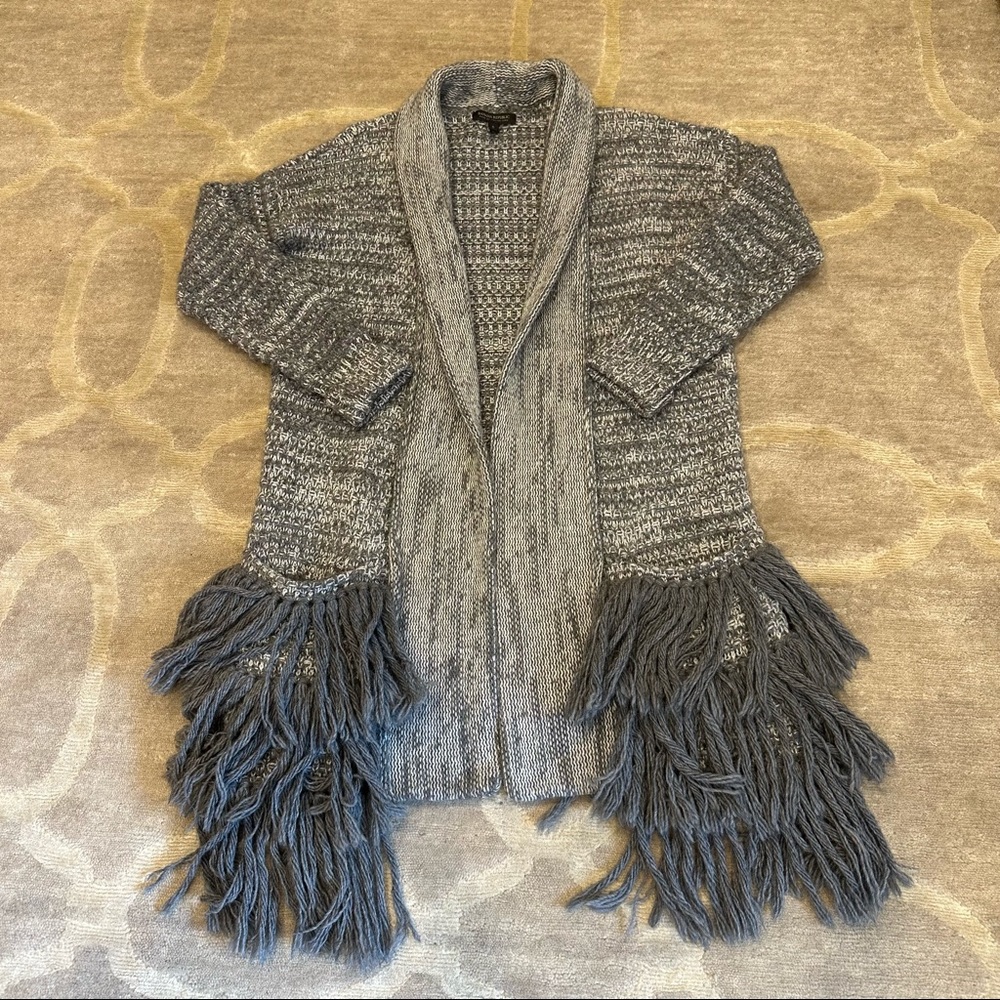 Banana Republic Fringed Pocket Cardigan Sweater